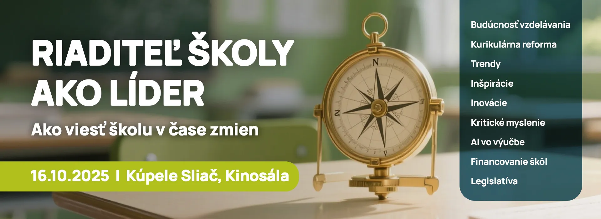 Riadite� �koly ako l�der